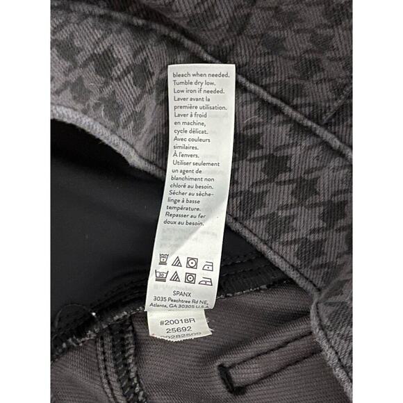 Spanx Ankle Jean-ish Leggings in Houndstooth Print Size M - Picture 8 of 10